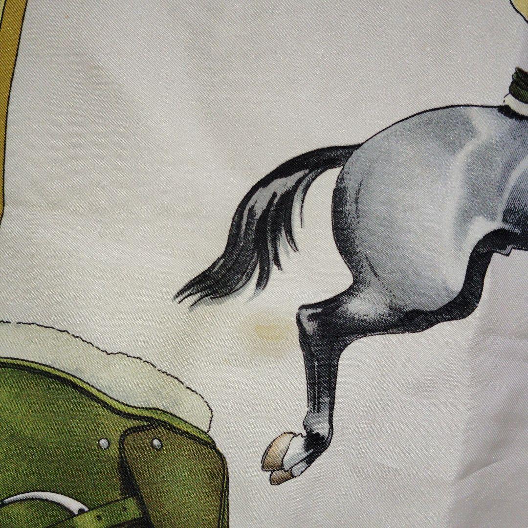 ✿正規エルメス LEDOUXカレ JUMPING シルク100大判スカーフ