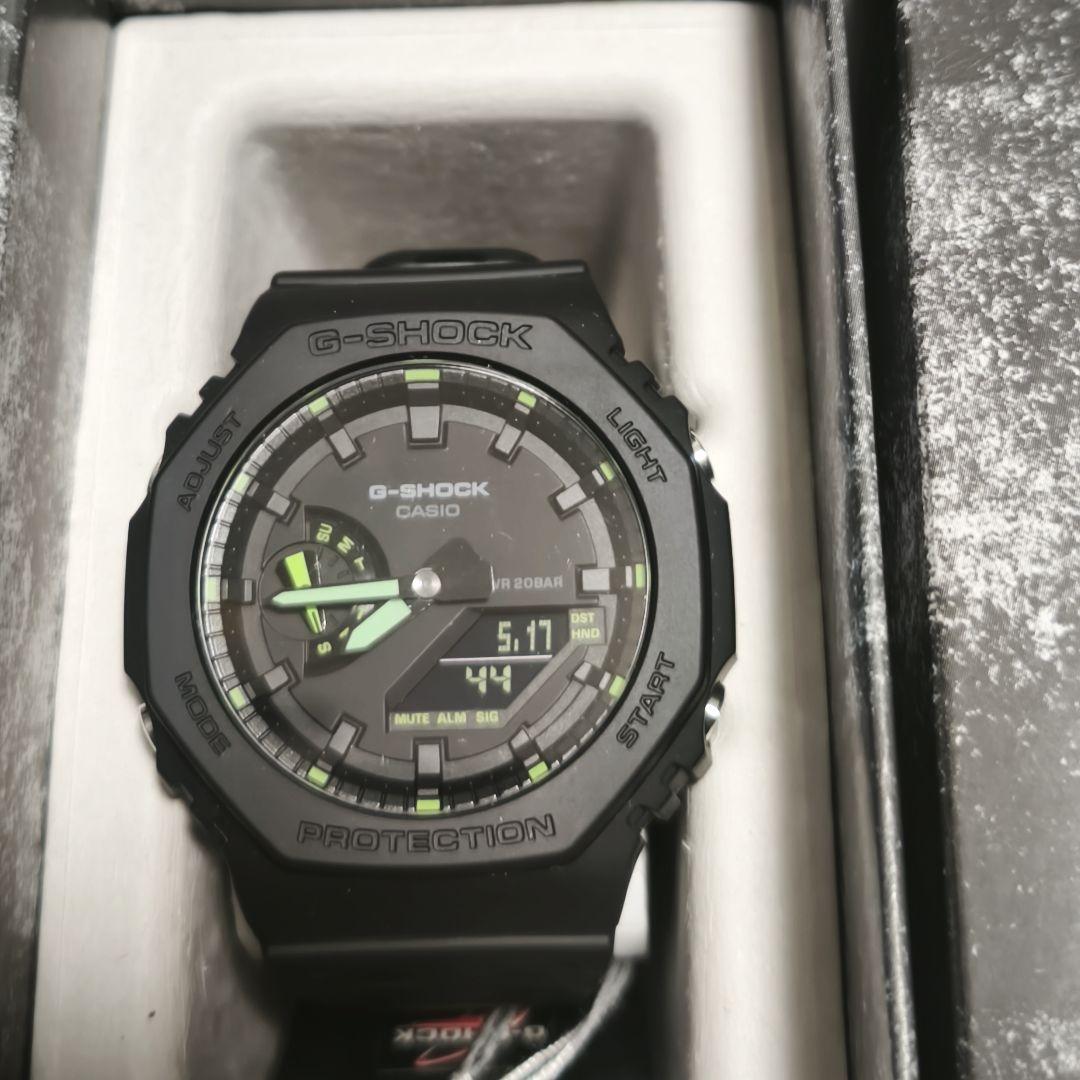 新品 日本未発売品 G-SHOCK GA-2100-1A3AR ブラック