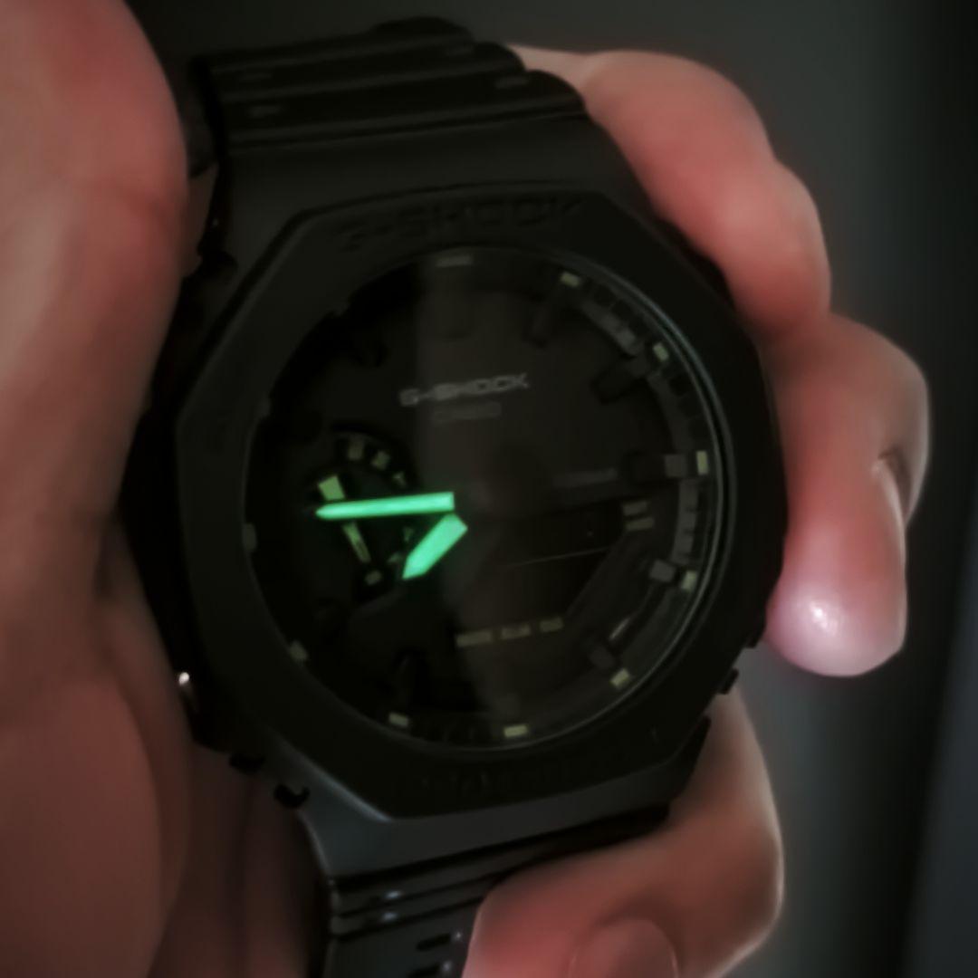 新品 日本未発売品 G-SHOCK GA-2100-1A3AR ブラック