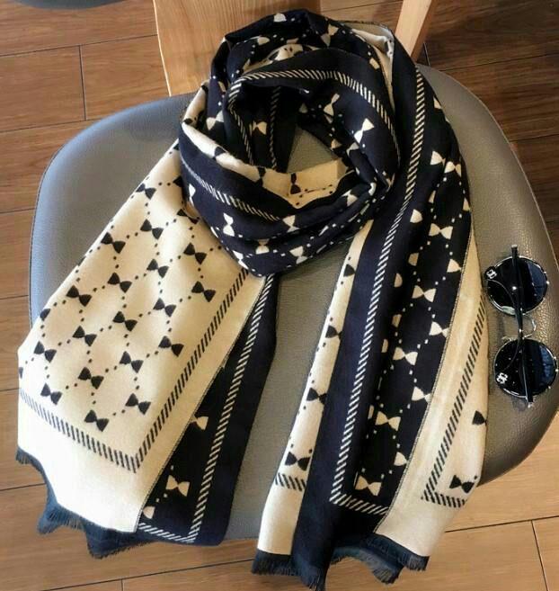 柔らかいカシミヤ100 厚手バイカラーストールマフラー - apply.bzu.edu.pk