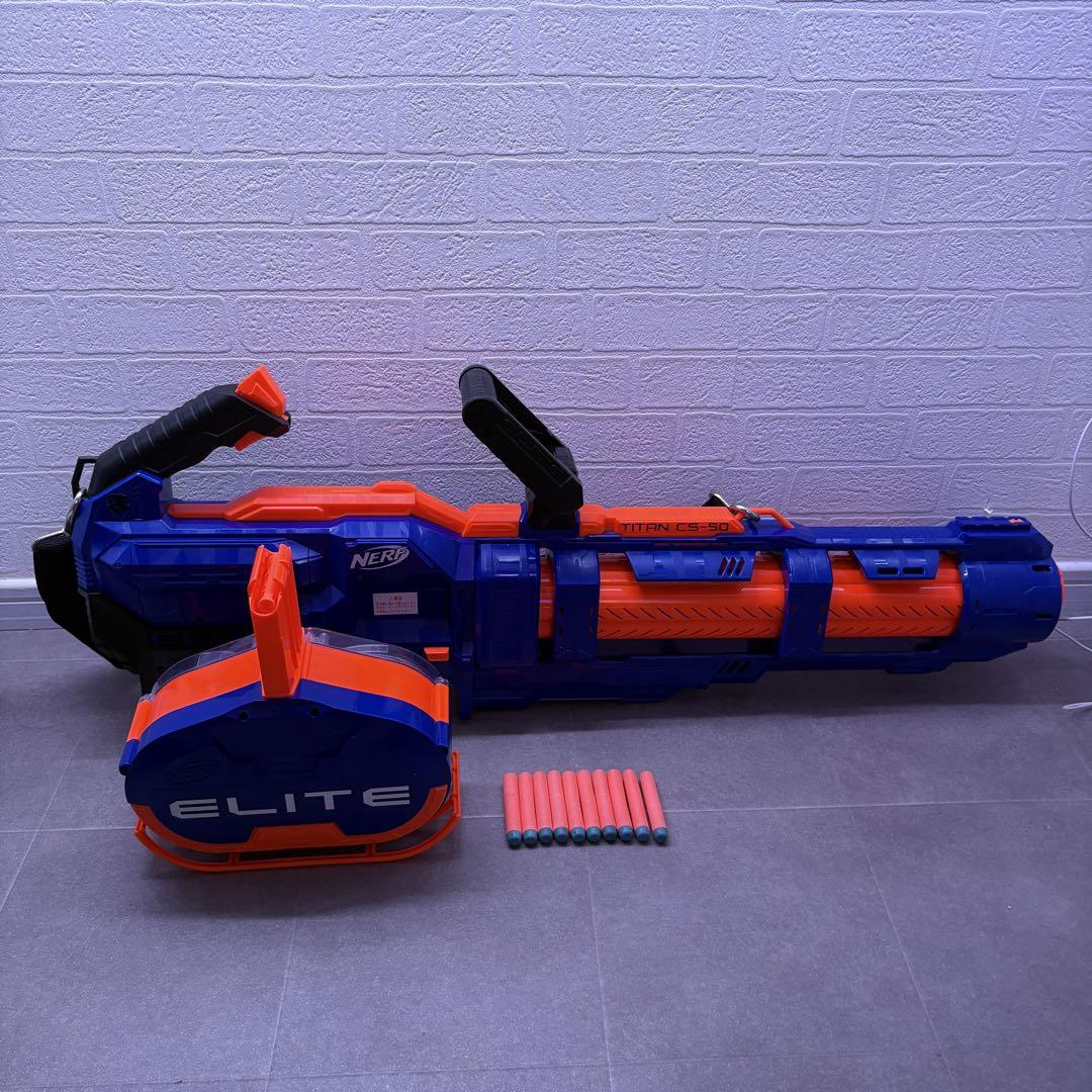 【激レア】美品 NERF エリート タイタン CSー50