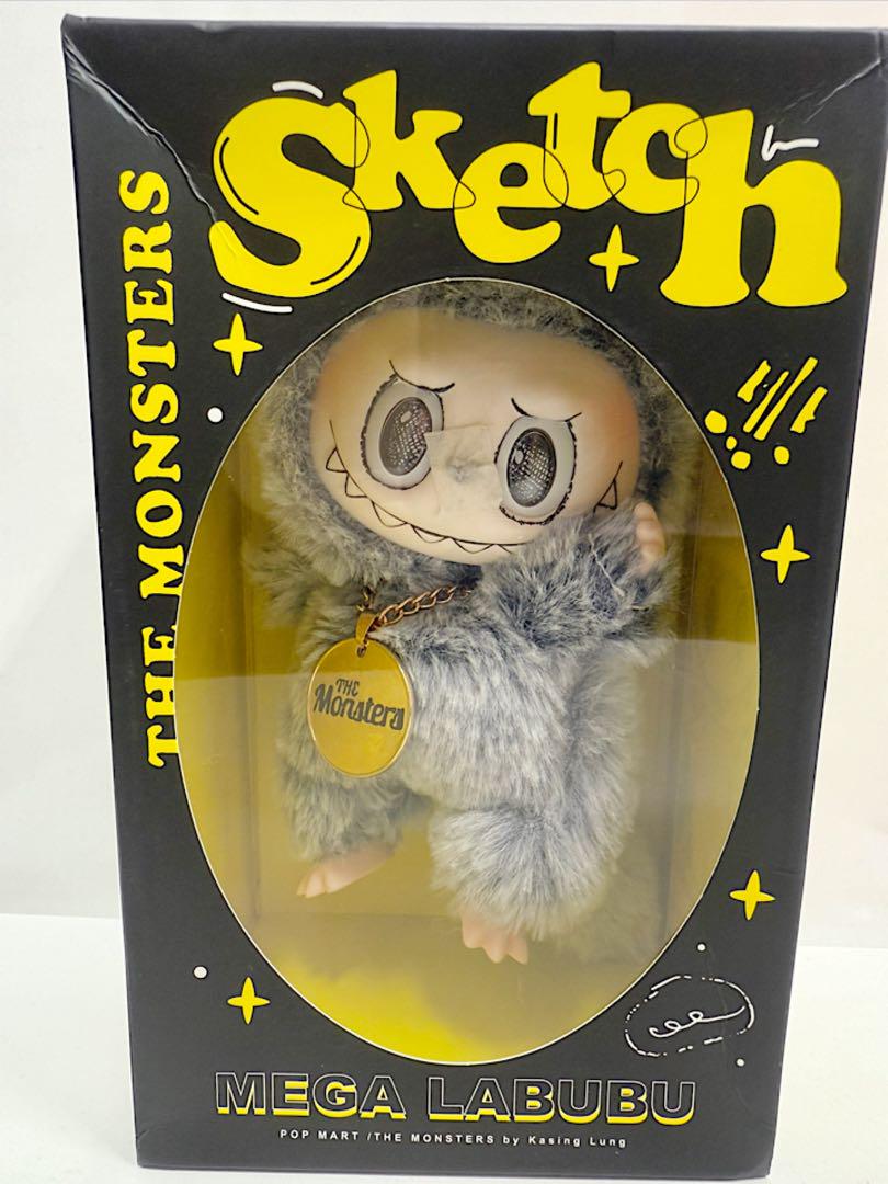 ZIMOMO ジモモ LABUBU スケッチ風ぬいぐるみ モンスター ① 新品】ZIMOMO LABUBU スケッチ風ぬいぐるみ モンスター - メルカリ