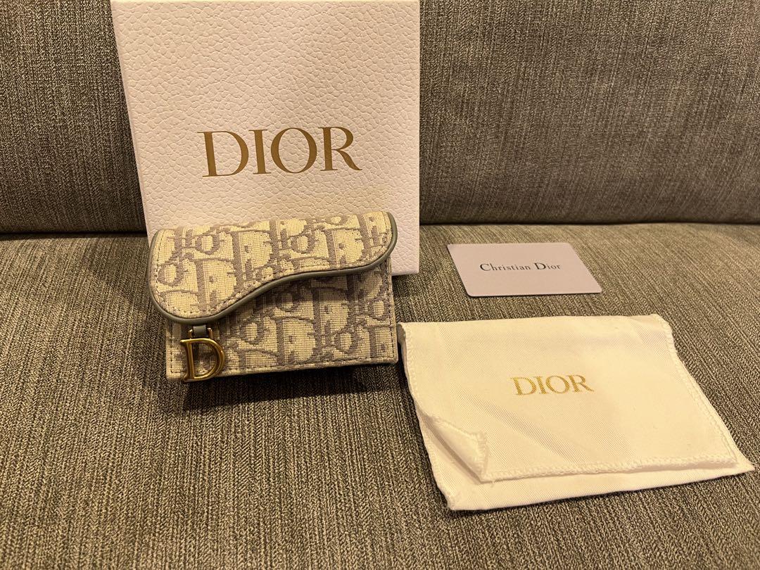 DIOR  SADDLE フラップ カードホルダー