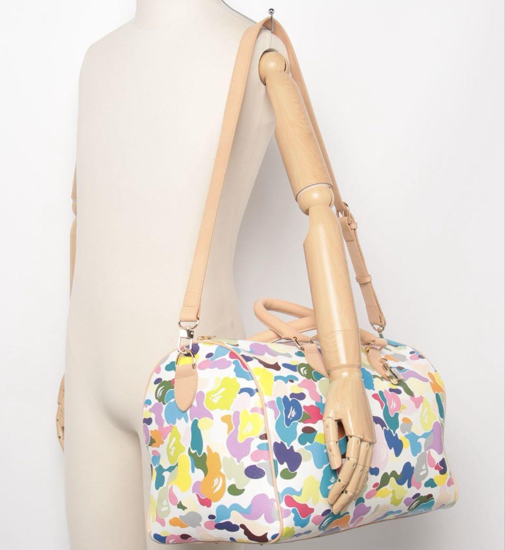 ☆ 新品 bape ape MULTI CAMO BOSTON BAG ☆ - メルカリ