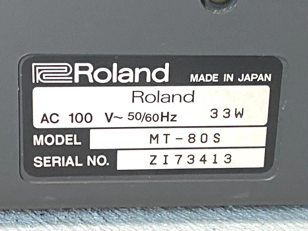 貴重 Roland ローランド ミュージックプレーヤー MT-80S
