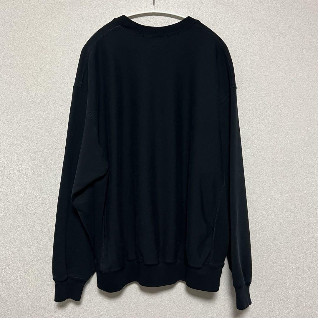 美品 ブラームス スウェット Soft&Hard Sweat Crew-Neck