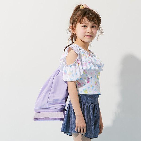 【新品】mezzo piano スイム ナップサック リュック プールバッグ