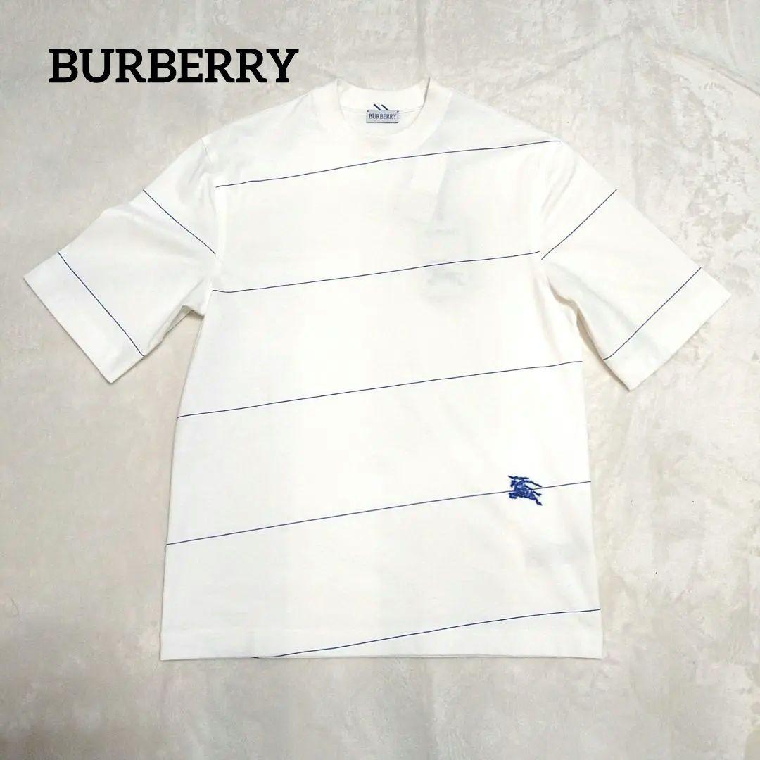 いま人気のアイテム 新品 未使用】バーバリー タグ付 白 XSサイズ Tシャツ BURBERRY トップス