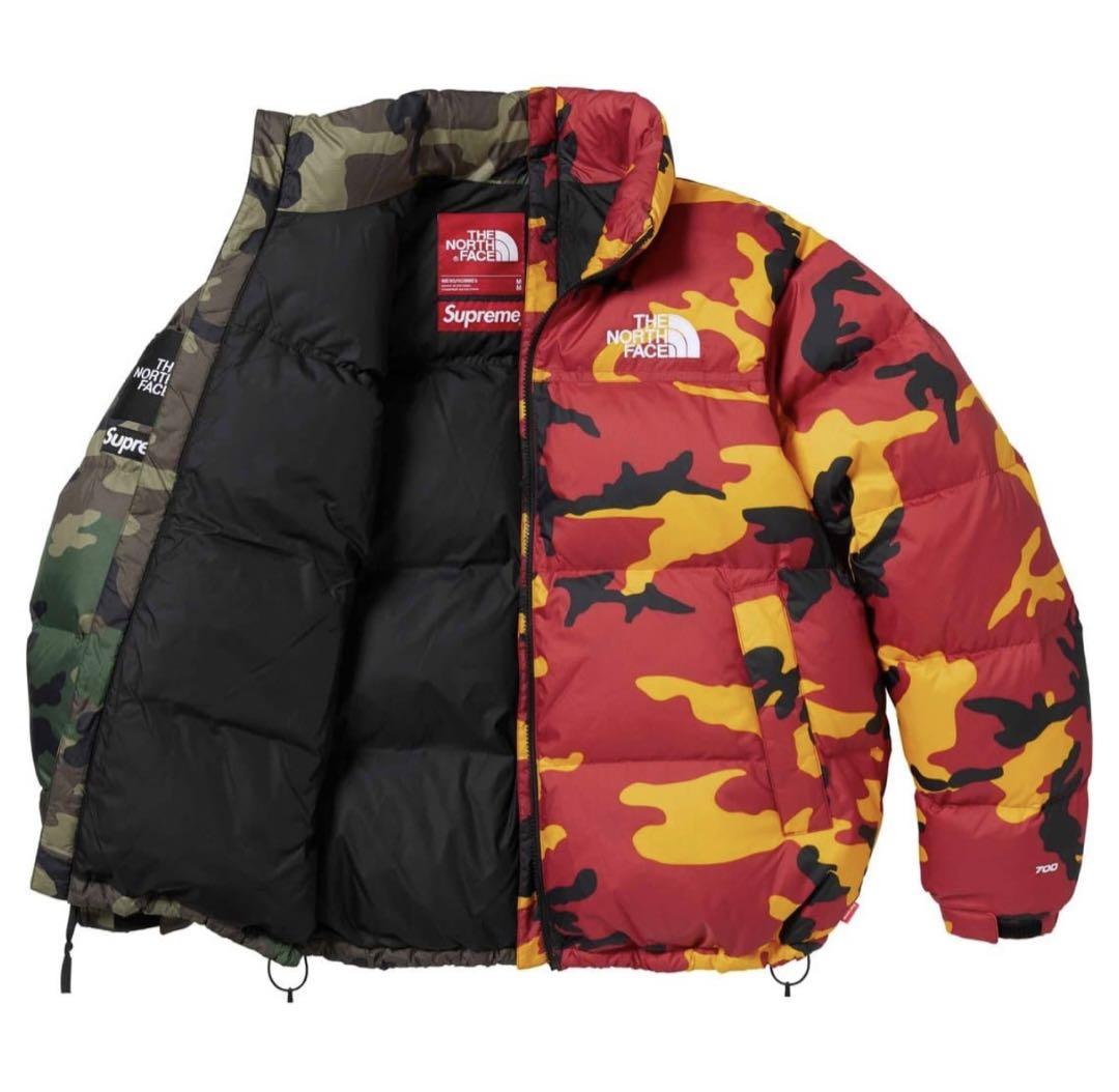 ジャケット・アウター Supreme The North Face SPLT NUPTSE XXL