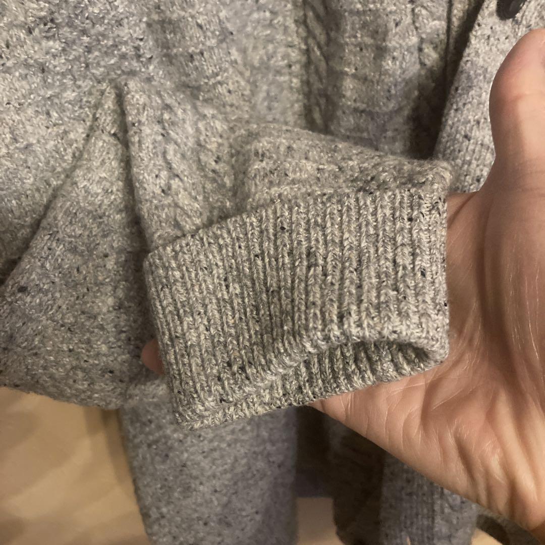 niceness ケーブル編み カーディガン M 美品