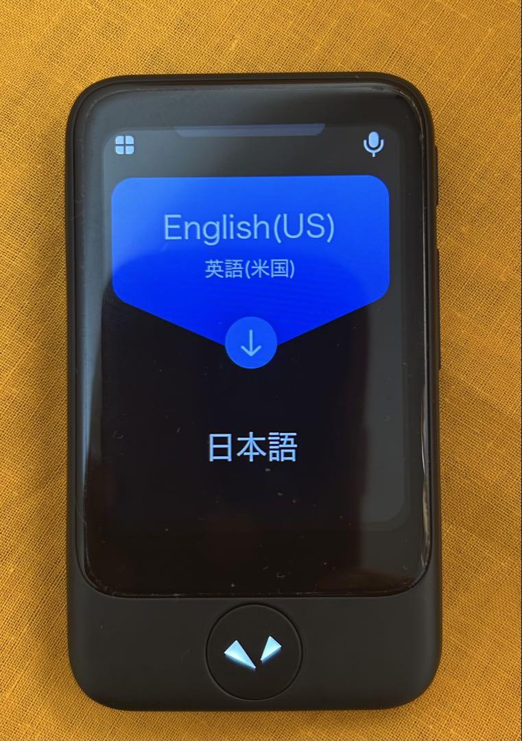 POCKETALK Ｓ　ポケトーク本体　付属品　専用ケース