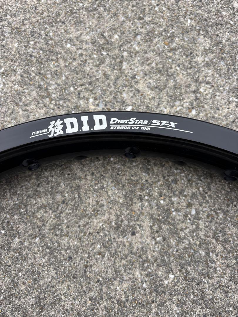 D.I.D DirtStar STX ブラックリム