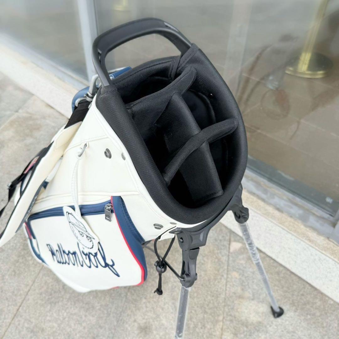 マルボン ゴルフ キャディバッグ スタンドバッグ malbon golf