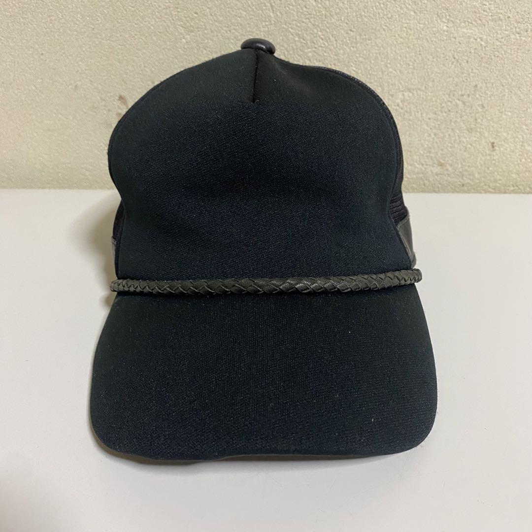 自宅保管品 AKM / エーケーエム メッシュキャップ レザーストラップ 日本製