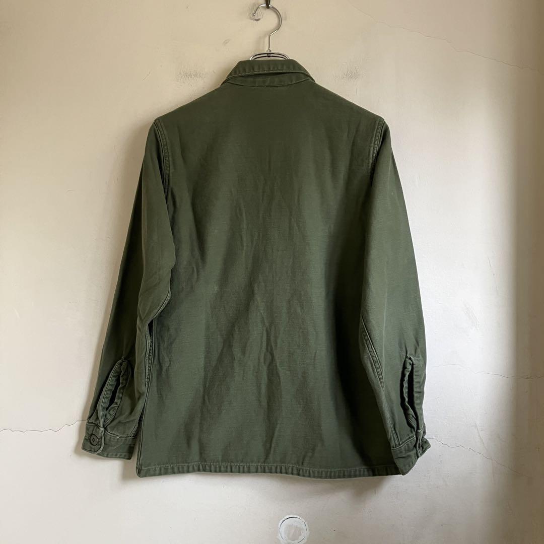 70S US ARMY OG-107 ミリタリーシャツ 14 1/2