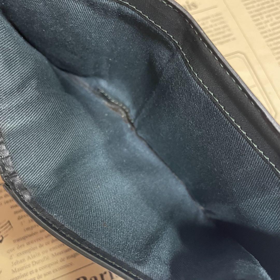 メゾンマルジェラ 三つ折り財布 ブラック MARGIELA 財布 4ステッチ