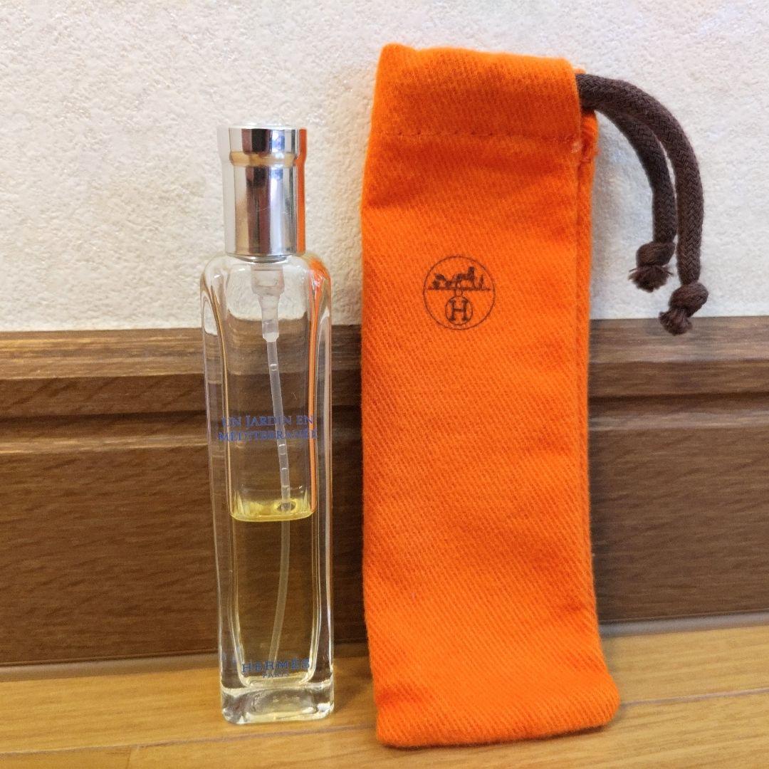 HERMES エルメス香水　地中海の庭　15ml　巾着付き