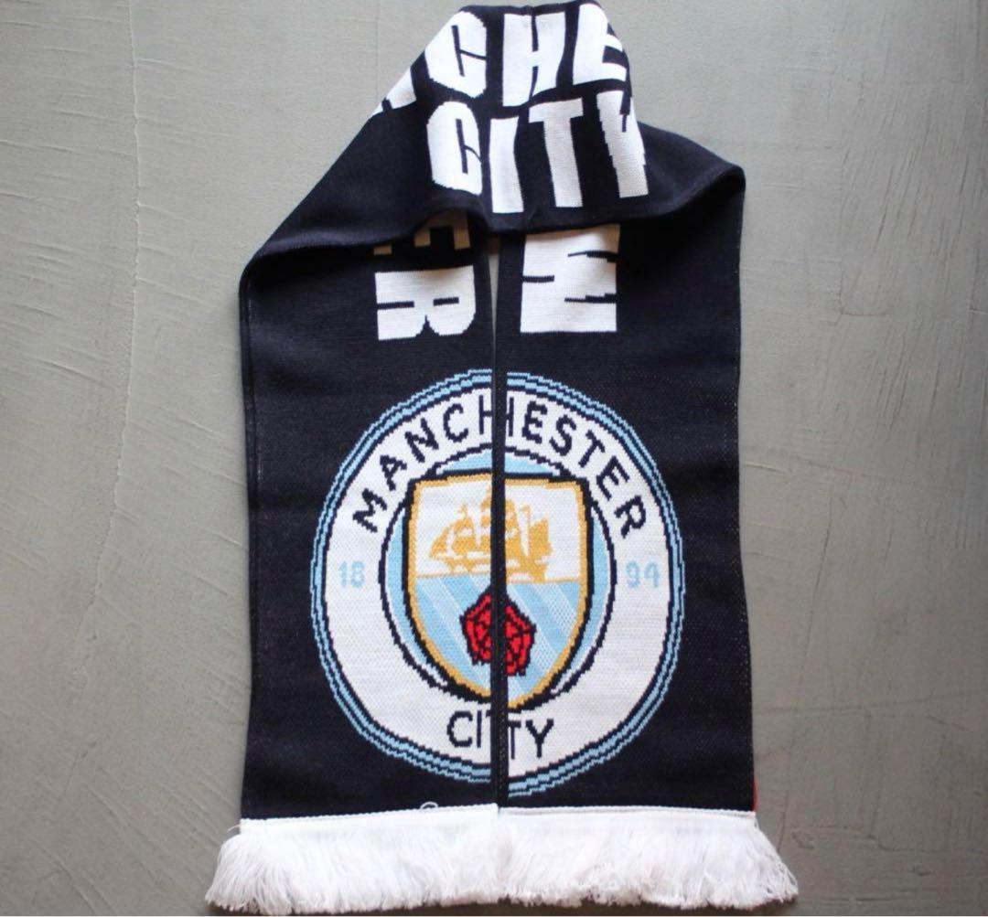 マンチェスターシティ サッカーマフラー Manchester city 現地