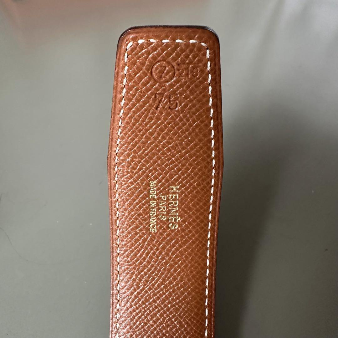 エルメス コンスタンス Hベルト 75 HERMES レディース