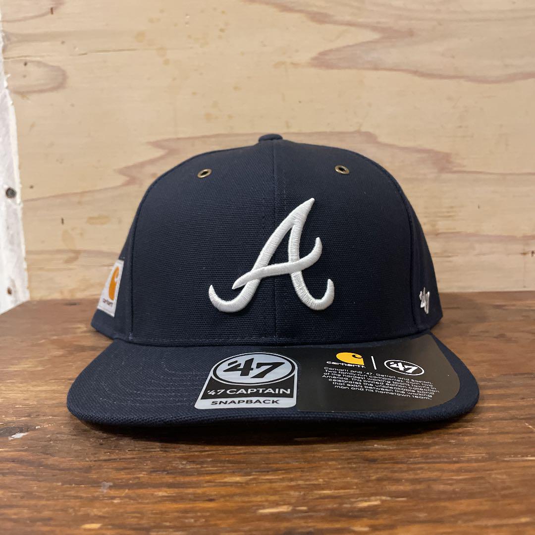 新作特価 Carhartt × 47 BRAND ブレーブス キャップ 新品未使用 KSoXm-m92296309560 通販新作