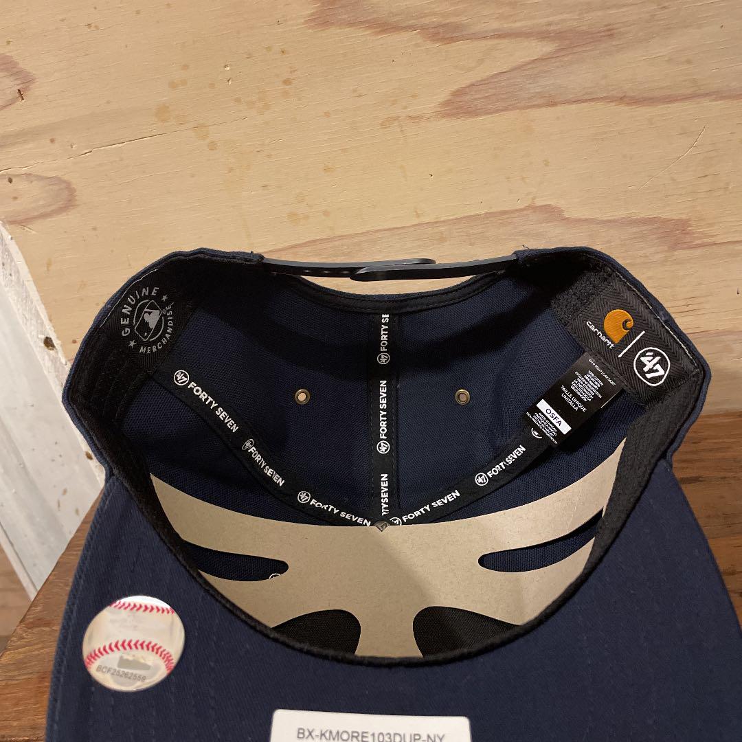 新作特価 Carhartt × 47 BRAND ブレーブス キャップ 新品未使用 KSoXm-m92296309560 通販新作