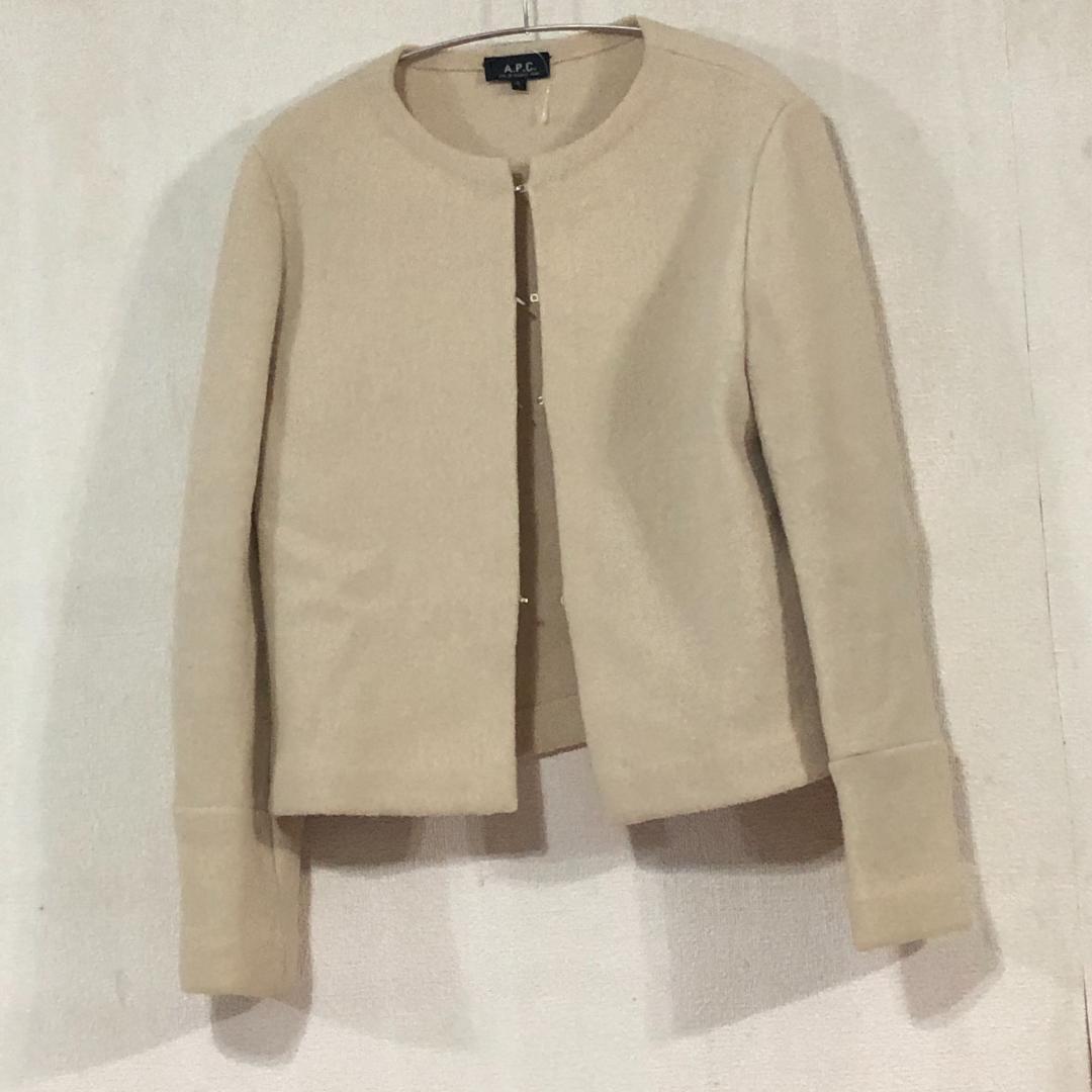 A.P.C アーペーセー ジャケット ノーカラー ライトアウター B965