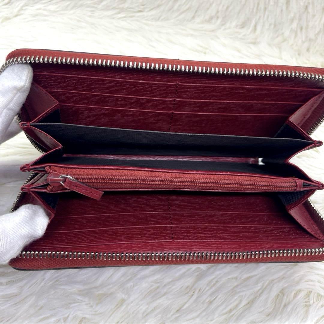 希少/美品 GUCCI 長財布 ブルームス 花柄 レッド