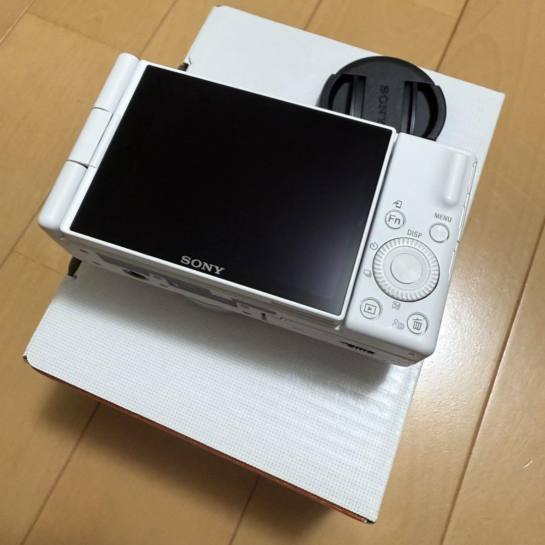 SONY ZV-1F ホワイト コンパクトデジタルカメラ