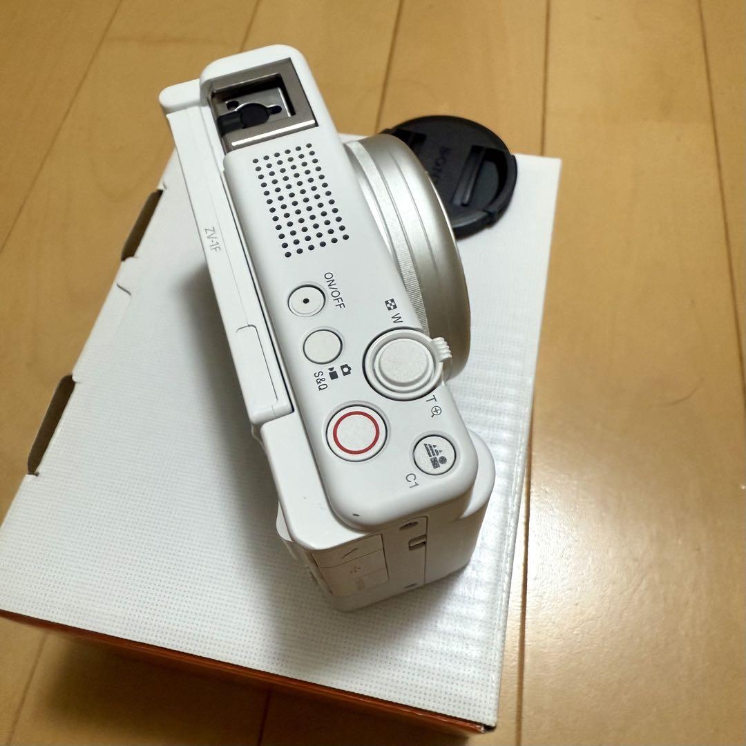 SONY ZV-1F ホワイト コンパクトデジタルカメラ