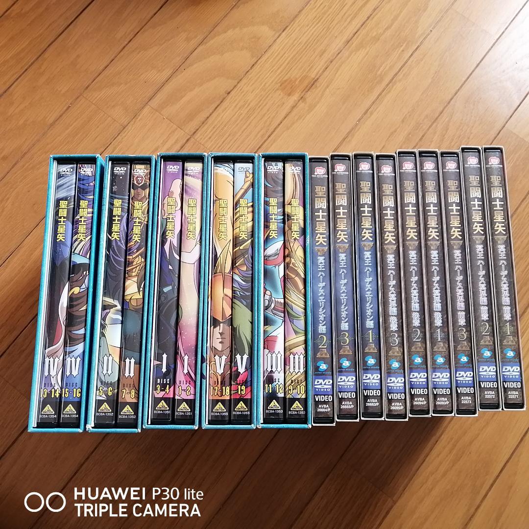 聖闘士星矢DVDとBlurayセット