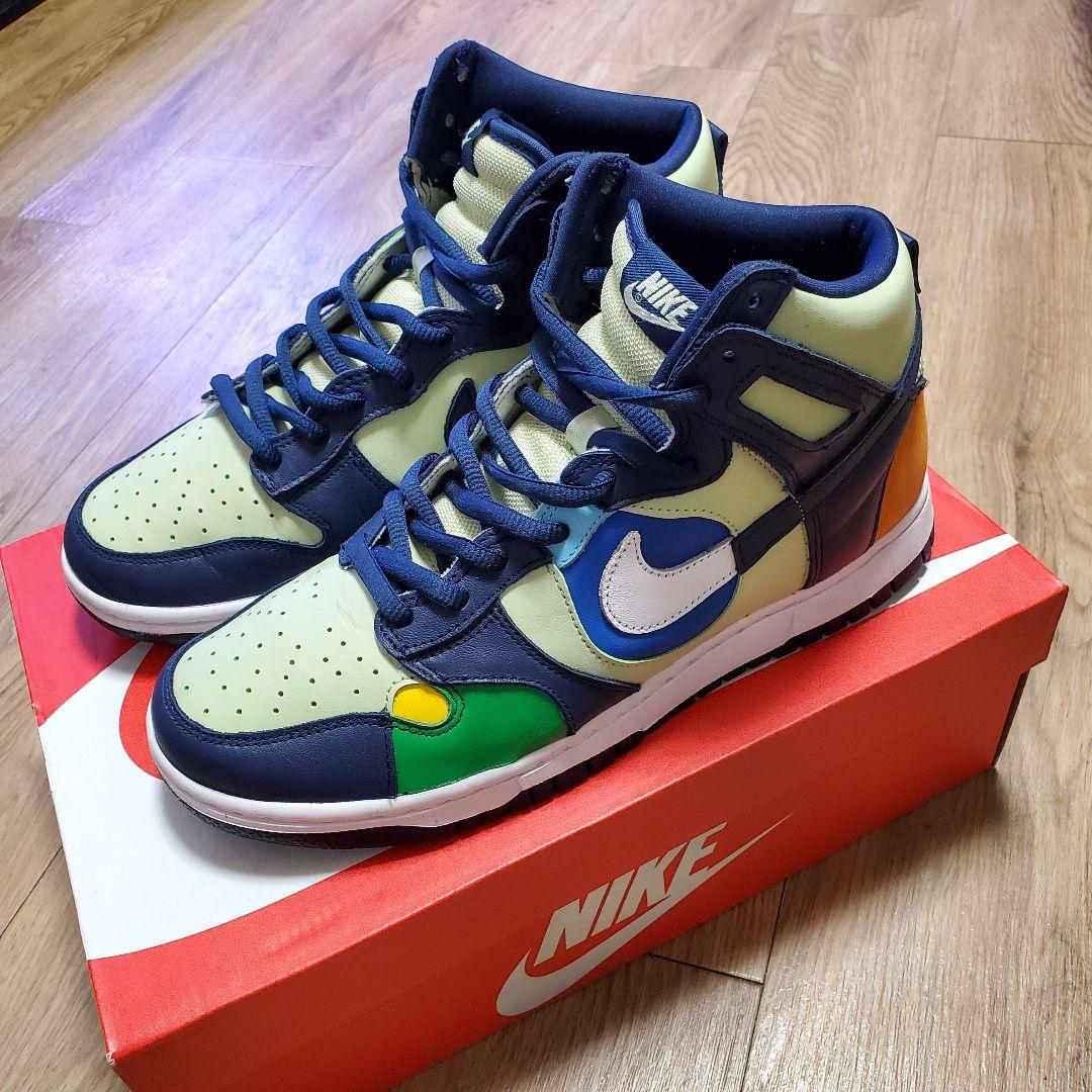 NIKE WMNS DUNK HIGH LX DQ7575-300 27cm