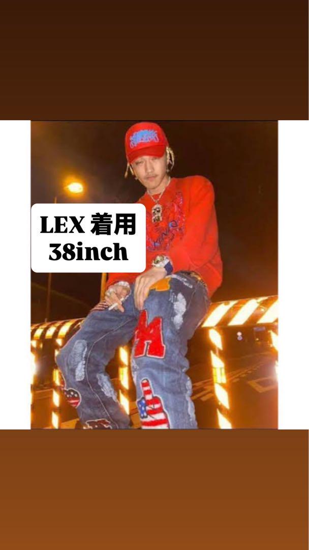 HIPHOP/LEX着用 denim pants