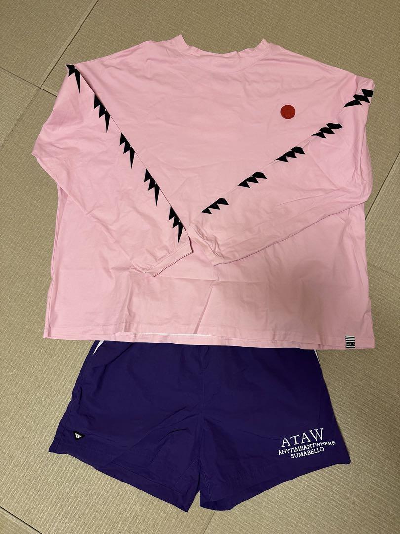 SULLO ロンTショートパンツセット