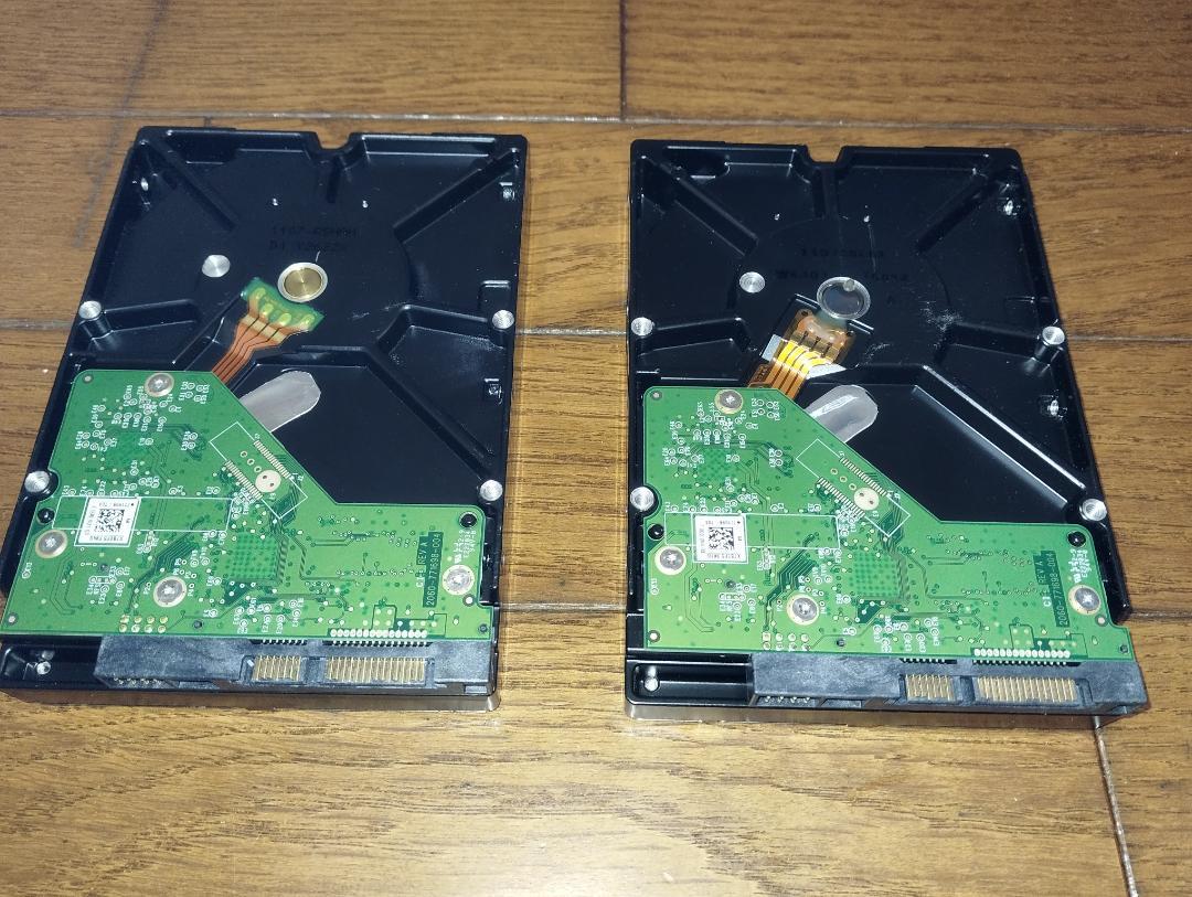 HDD 2TB２個