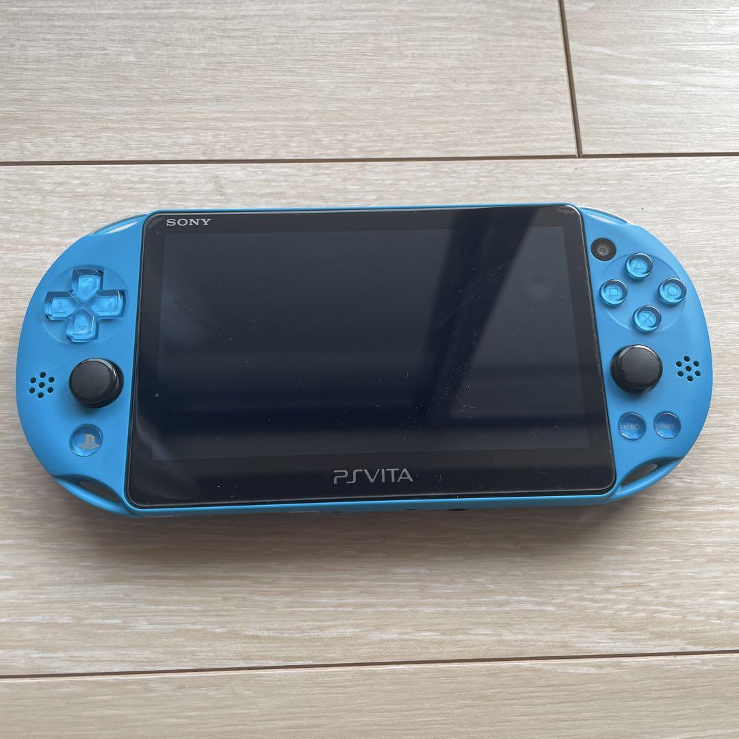 PS Vita Aqua Blue PCH-2000 ZA23 Console Only USED