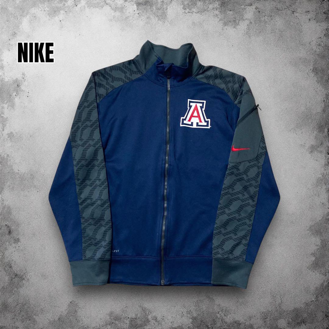 00s NIKE アリゾナ大学 トラックジャケット NCAAカレッジロゴ USA
