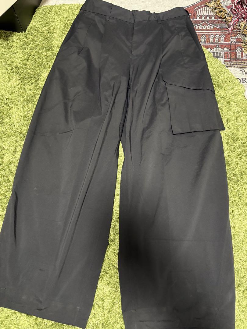 DESCENTE ALLTERRAIN プライムフレックスワイドカーゴパンツ 黒