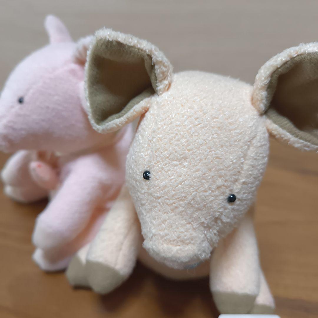 モンスイユ　ショコラ　ぶたぶた　ハート　ぶた　レア　ピンク色　ぬいぐるみ モンスイユ ショコラ ぶたぶた ハート ぶた レア ピンク色