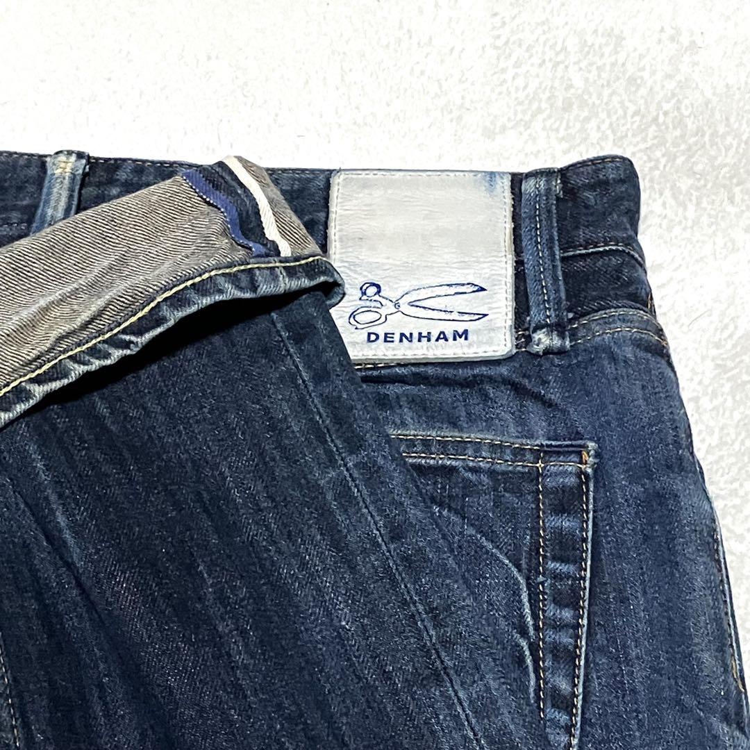 DENHAM 30 RAZOR SLIM FIT 濃紺 Candiani