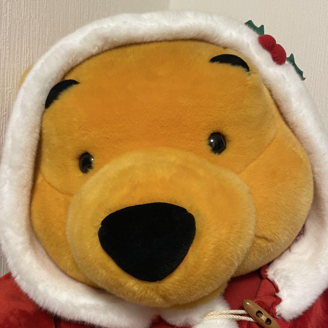 くまのプーさん　ぬいぐるみ　特大　クリスマス　2003