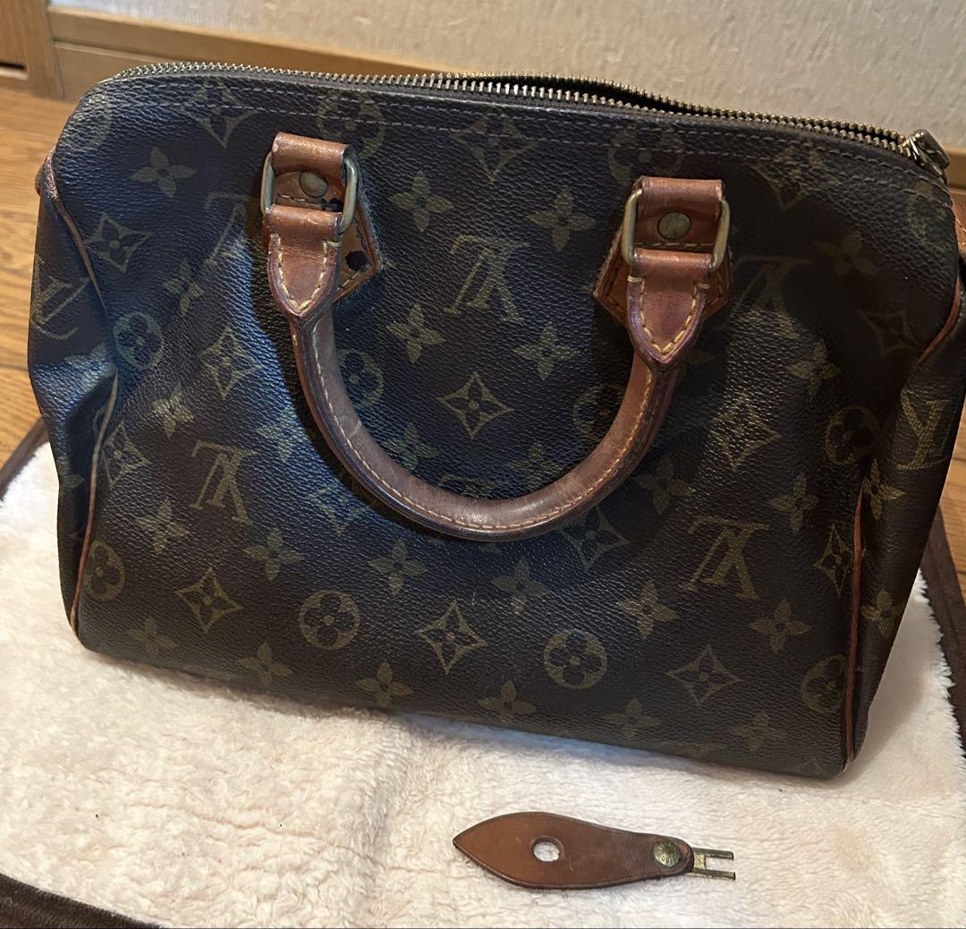 【LOUIS VUITTON】ハンドバッグ　スピーディ25 モノグラム