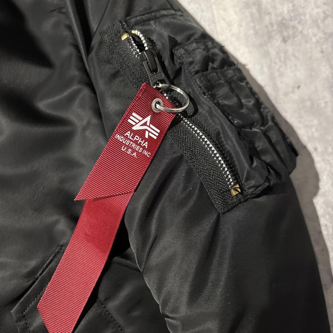 美品 ALPHA アルファインダストリーズ MA-1 フライトジャケット S