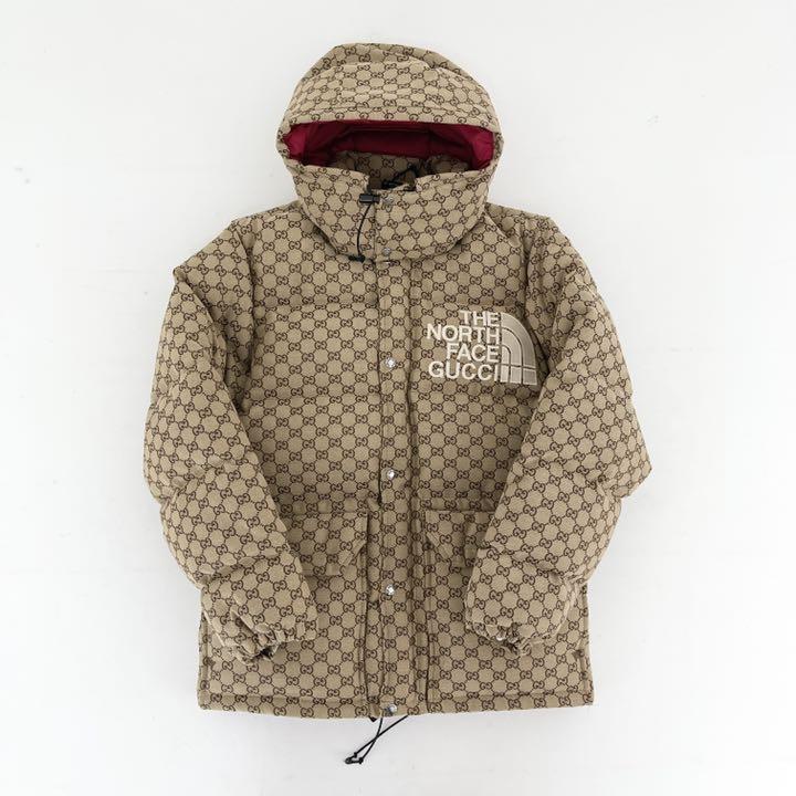 【限定品】GUCCI×ノースフェイス コラボ GG柄 ダウンジャケット S 【限定品】GUCCI×ノースフェイス コラボ GG柄 ダウンジャケット S