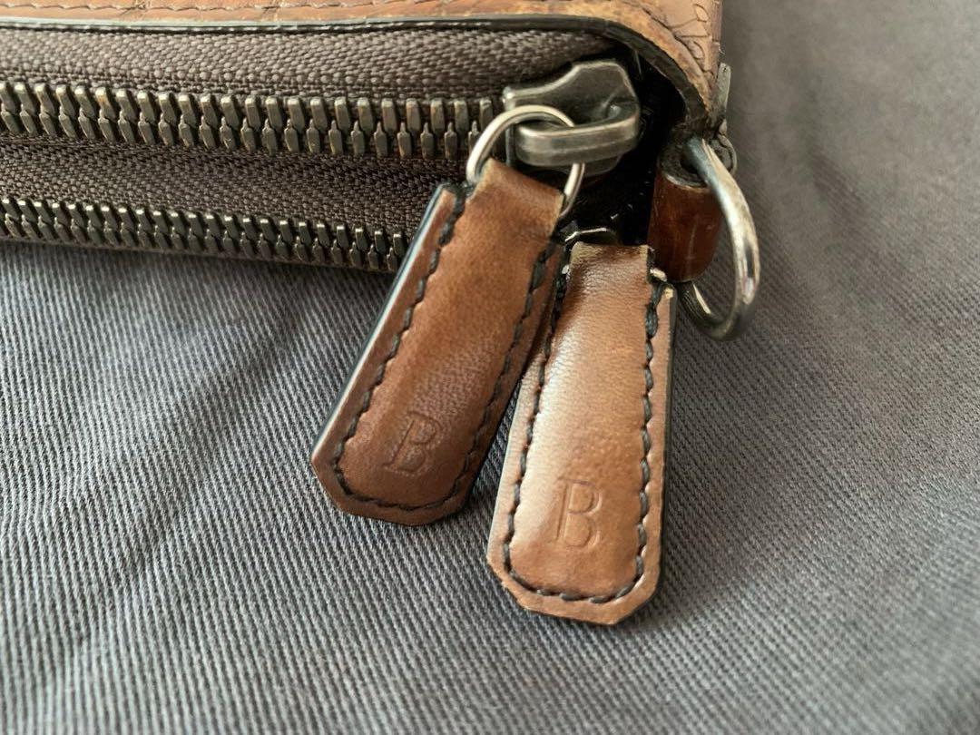 Berluti タリ カリグラフィ レザー オールインワン　ダブルジップ