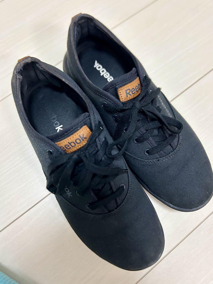 【絶品】 24.5 Reebok EASYTONE ブラック - メルカリ 靴