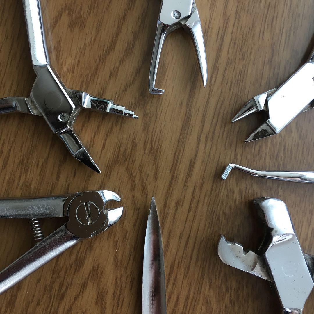 ♦︎歯科技工♦︎ 歯科矯正用器具　プライヤー７本セット