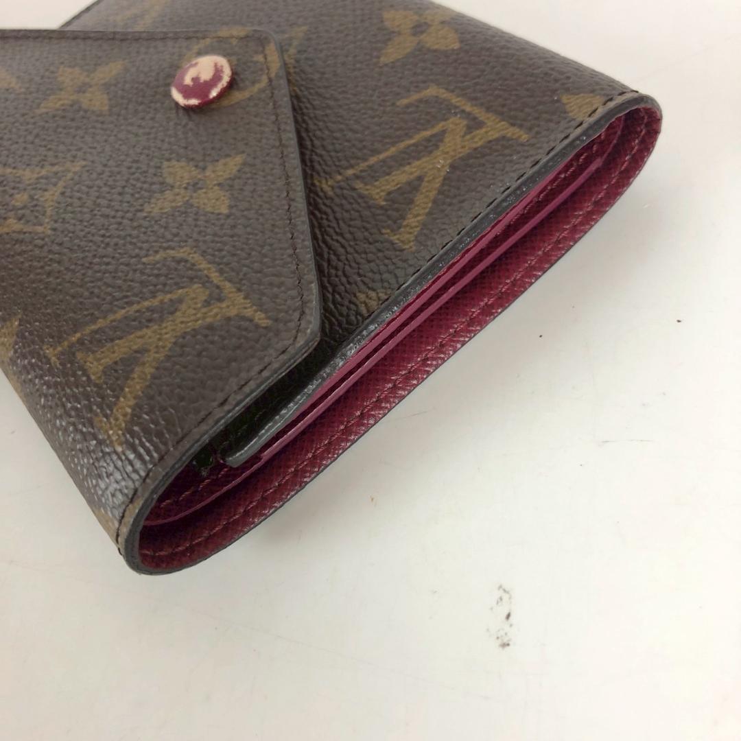 ✨美品✨ LOUIS VUITTON ルイヴィトン ヴィクトリーヌ 三つ折り財布