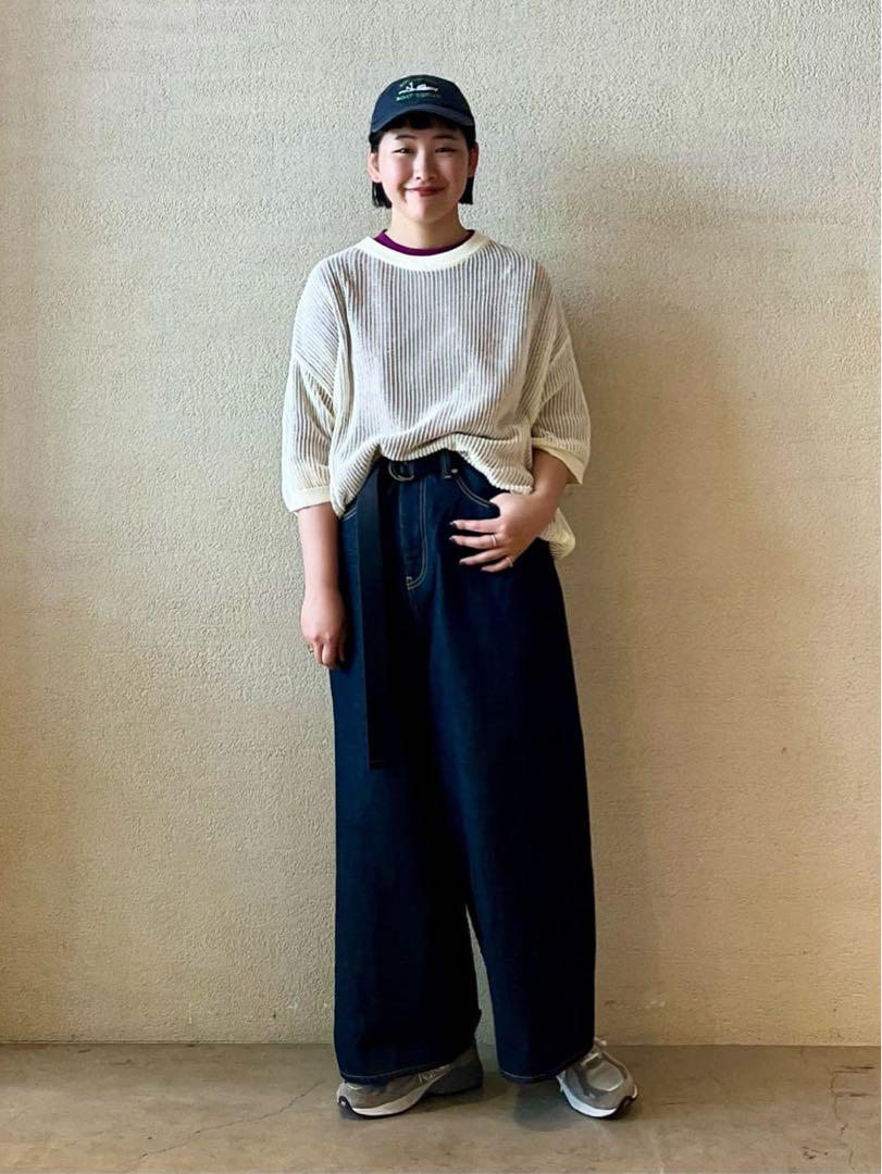 journal standard luxe メッシュ クルーネックTシャツ
