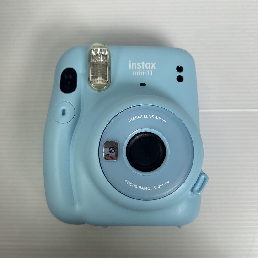 フジフィルム チェキ instax mini11 スカイブルー　水色