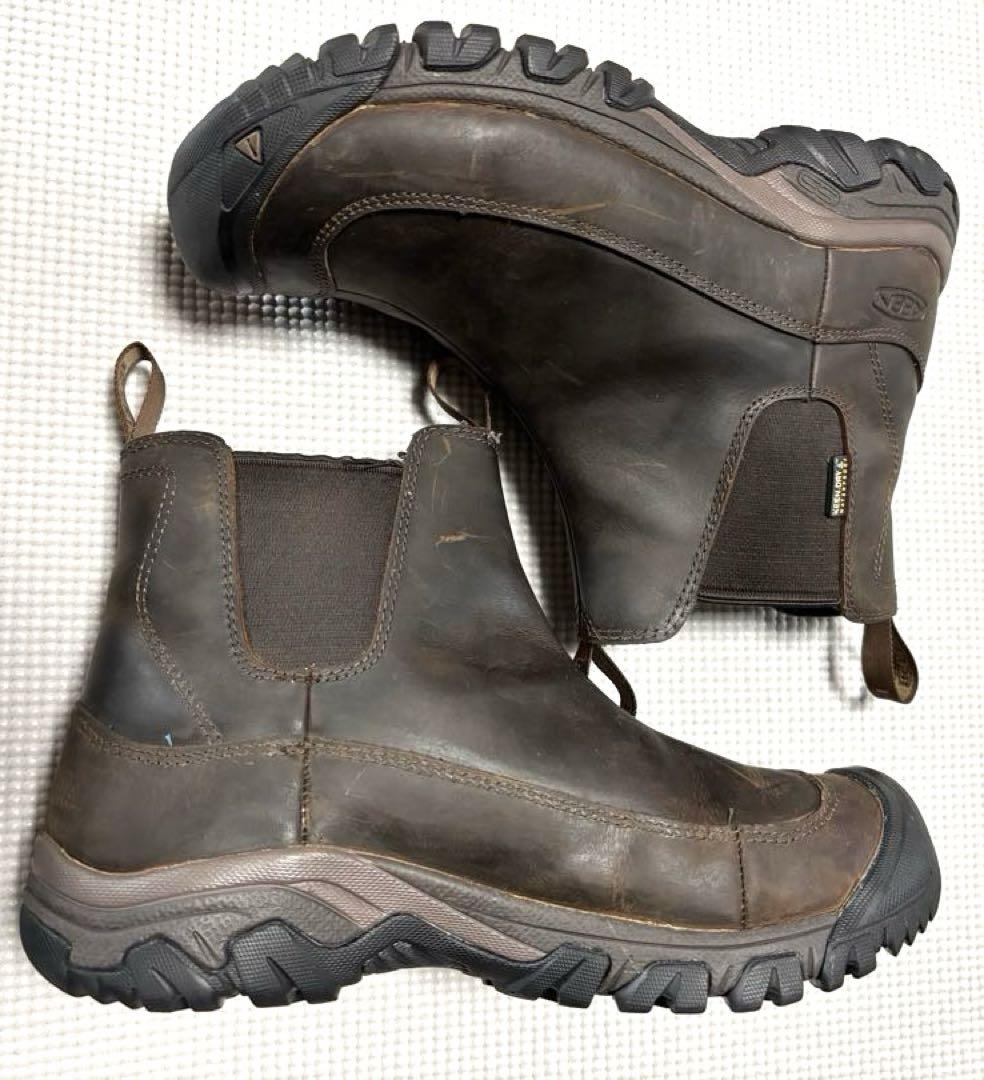 KEEN 防水レザーサイドゴアブーツ 25 KEEN 防水レザーサイドゴアブーツ 25